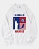 Kamala Harris Statue Of Liberty Oversized Sweatshirt