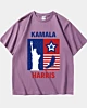 T-shirt en coton lourd Kamala Harris Statue de la Liberté