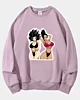 Cartoon Keflahentai Klassisches Fleece-Sweatshirt