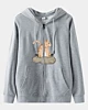 Let The Cat Out Of The Bag - Sudadera con capucha y cremallera