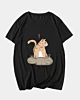 Let The Cat Out Of The Bag - T-shirt à col en V