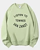 Listen To Townes Van Zandt Classic Fleece Sweatshirt