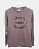 Listen To Townes Van Zandt Classic Sweatshirt