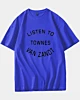 Listen To Townes Van Zandt Oversized Drop Shoulder T-Shirt