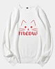 Miau Katze - Klassisches Sweatshirt