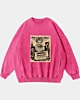 Nameless, Shameless Woman Acid Wash Sweatshirt