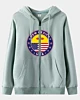 New Mexico USA Emblem Full Zip Hoodie