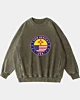 New Mexico USA Emblem Acid Wash Sweatshirt