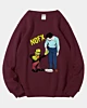 Nofx Original 90S Style Fan Art 2 - Pellet Fleece Sweatshirt