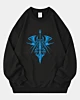 Sudadera oversize Osrs Blue Moon Spear