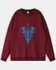 Osrs Blue Moon Spear Drop Shoulder Sweatshirt