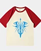 Osrs Blue Moon Spear Short Raglan T-Shirt