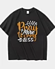 Christian Pray More Worry Less Heavyweight Oversized T-Shirt