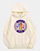 Rainbow Love Is Pride Oversized Fleece Hoodie