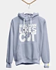 Echter Mann mag Katze - Klassischer Fleece Hoodie