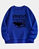 Relaxasaurus Roaring My Way Through Quarantine Days Sudadera polar con hombros caídos