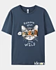 Lass deine kleine Wildnis frei - leichtes T-Shirt