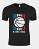 Retro Baketball Typography Premium T-shirt