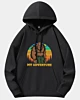 Retro Sasquatch Bigfoot Adventure - Drop Shoulder Hoodie