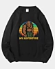 Retro Sasquatch Bigfoot Abenteuer - Pellet Fleece Sweatshirt