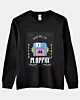 Retro Streetwear Save Me I'm Uibes Long Sleeve T-Shirt