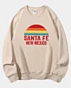 Sweat-shirt classique en polaire Santa Fe New Mexico