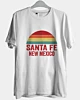 T-Shirt en coton glacé Santa Fe New Mexico