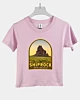 Shiprock New Mexico Retro Emblem Art Vintage Kids Young T-Shirt