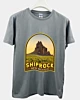 Shiprock New Mexico Retro Emblem Art Vintage Classic T-Shirt