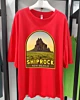 Shiprock New Mexico Retro Emblem Art Vintage Maglietta oversize a mezza manica