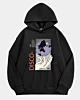 Streetwear Abstract Disco Graphic Oversized Fleece Hoodie