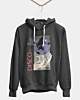 Streetwear Abstraktes Disco-Graphic-Klassiker-Fleece-Hoodie