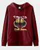 Straßenmode Coole Sonnenbrillen Junge Full Zip Hoodie