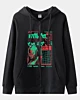 Streetwear Futuristic Brutalism Full Zip Hoodie