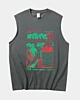 Streetwear futuristisches Brutalismus Tank Top