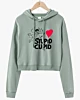 Dumme Amor Crop-Hoodie