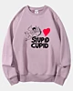 Dummer Cupid Klassischer Fleece-Sweatshirt