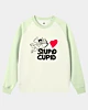 Sudadera de manga raglán de Cupido Estúpido.