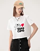 Dumme Cupido Crop-Top-T-Shirt