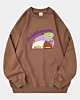 Cat Is Bubblegum Lover - Sweatshirt surdimensionné