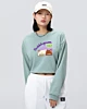 Cat Is Bubblegum Lover - Cropped Sweatshirt