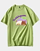 Cat Is Bubblegum Lover - T-shirt oversize à épaules tombantes