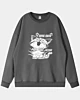 Teddy Cat Meow - Sudadera con hombros caídos