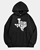 Texas Forever - Sudadera con capucha de forro polar oversize