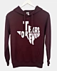 Texas Forever - Fleece-Kapuzenpulli mit Pellet