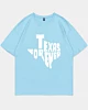 Texas Forever - Maglietta oversize con spalle scoperte