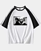 The Velvet Underground Nico And Lou Reed Postcar Mid Half Sleeve Raglan T-Shirt