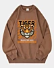 Sweatshirt oversize Tigre Garde Fort