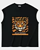 Tiger Keep Strong Sleeveless T-shirt