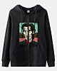 Sudadera con capucha y cremallera Townes Van Zandt Retro Illustration